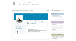 Desktop Screenshot of chiens-chats-and-co.lesfauvesmondains.com